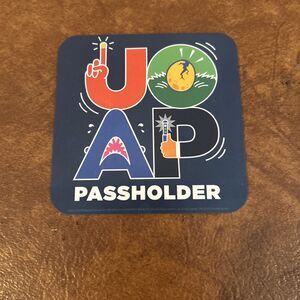 Annual Passholder UOAP Universal Studios Car Magnet shark jaws ET